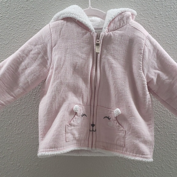 Pink cotton jacket - Picture 1 of 5